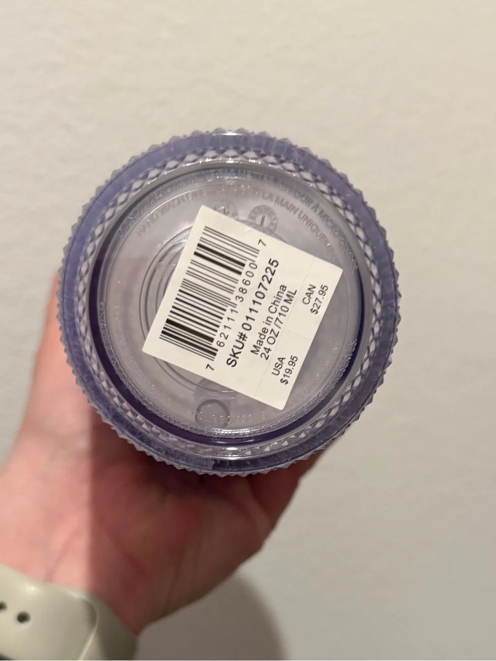 Starbucks Silver Studded Tumbler Unicorn